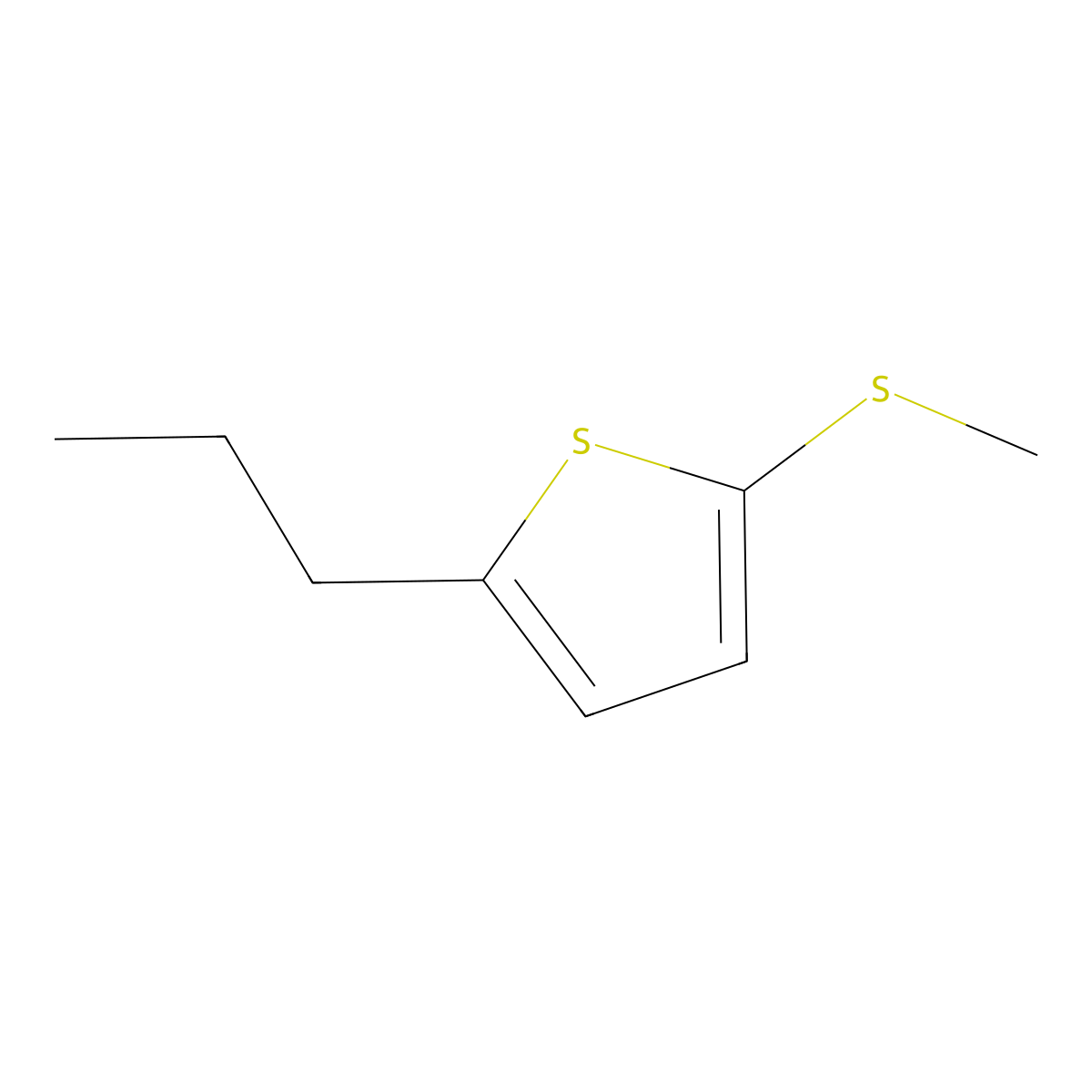 2-(Methylthio)-5-propylthiophene molecular structure, CAS 2901102-51-8
