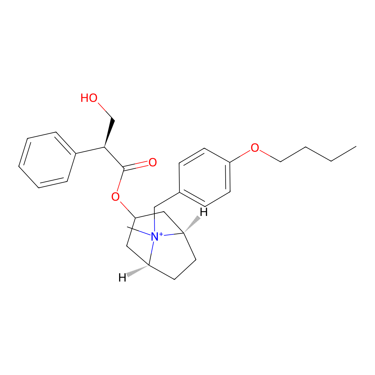 Butropium molecular structure, CAS 29025-14-7