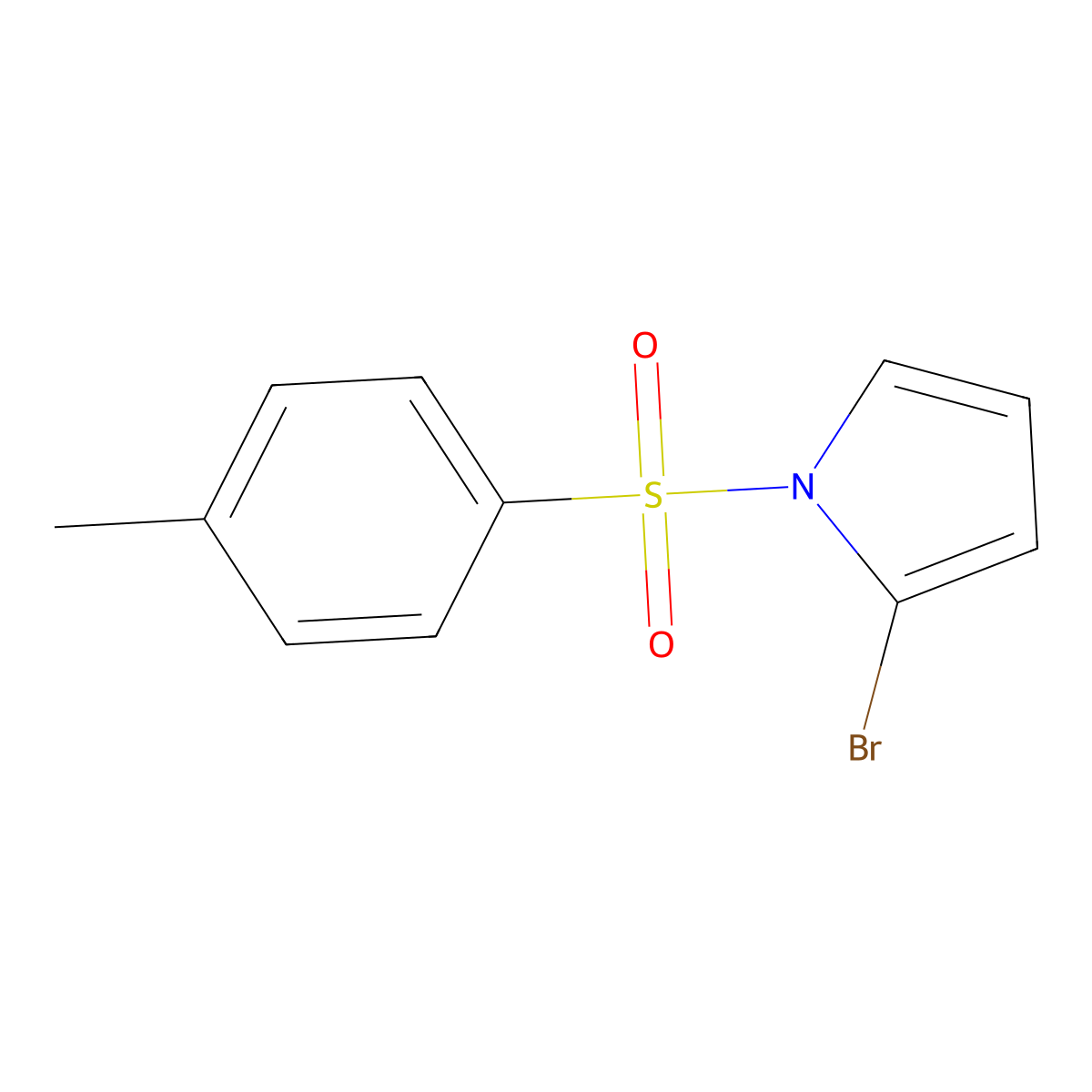 2-Bromo-N-(P-toluenesulfonyl)pyrrole molecular structure, CAS 290306-56-8