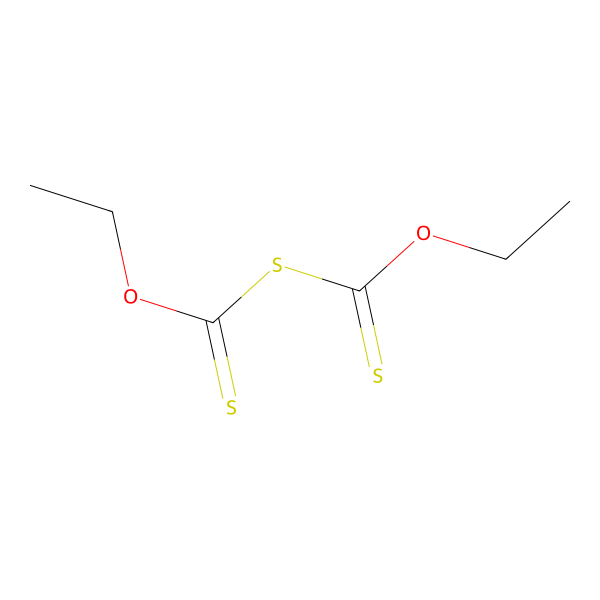 Diethyl thiodicarbonate molecular structure, CAS 2905-52-4