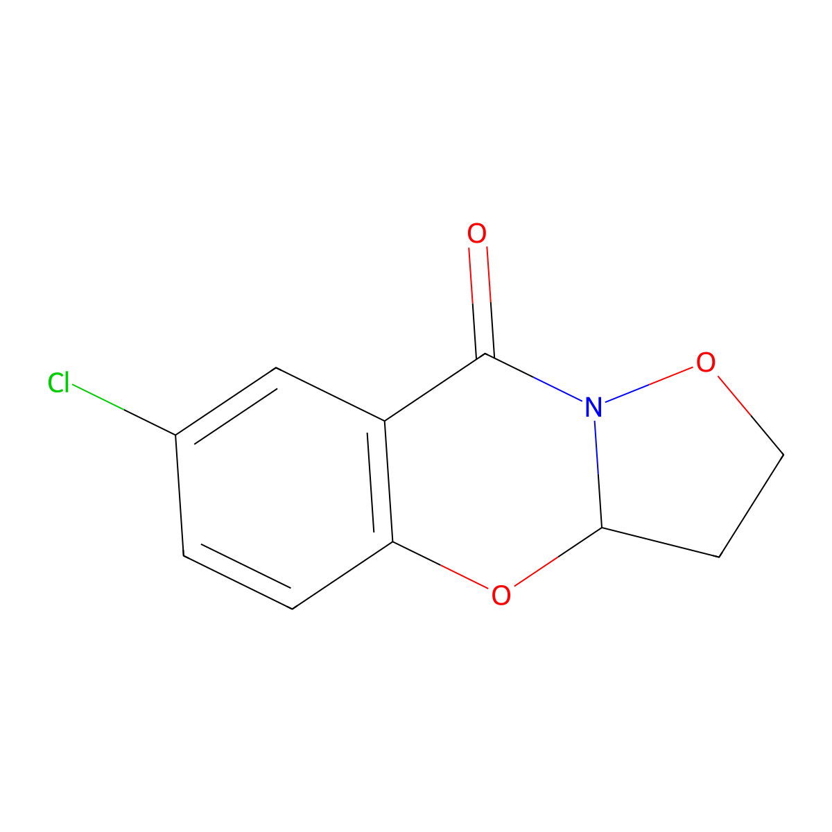 Seclazone molecular structure, CAS 29050-11-1