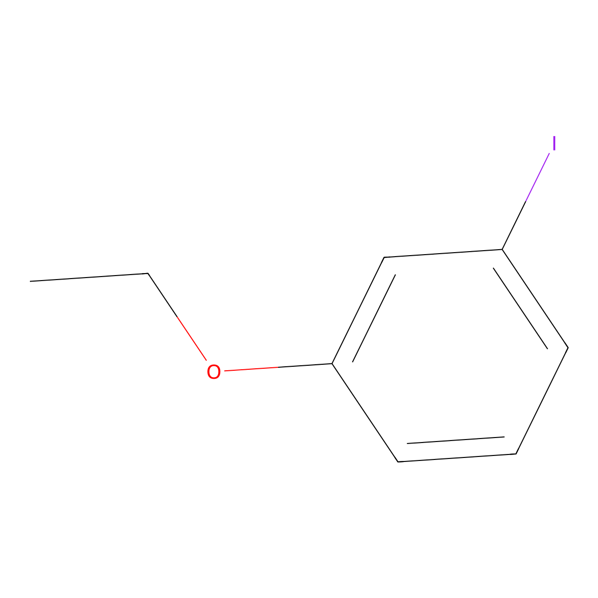 1-Ethoxy-3-iodobenzene molecular structure, CAS 29052-00-4