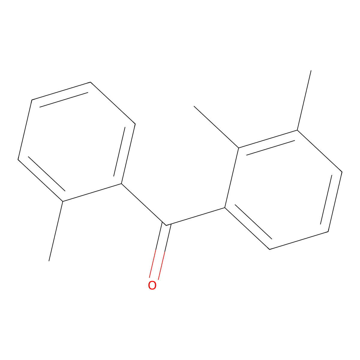 (2,3-Dimethylphenyl)(2-methylphenyl)methanone molecular structure, CAS 29059-12-9
