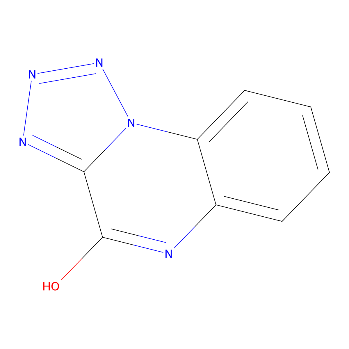 tetrazolo[1,5-a]quinoxalin-4(5H)-one molecular structure, CAS 29067-85-4