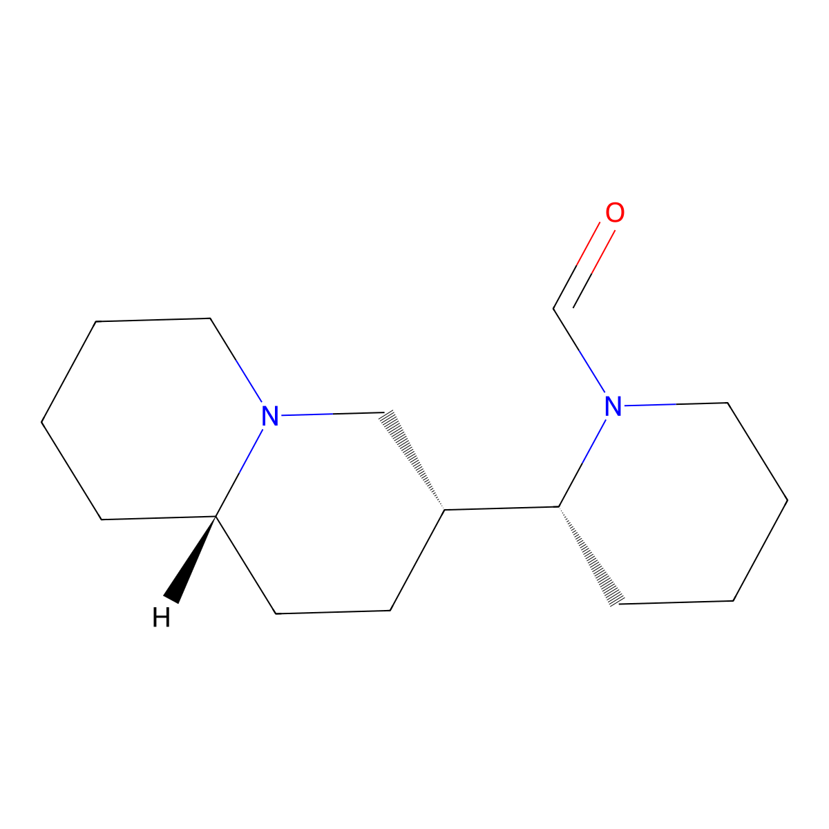 Leontiformine molecular structure, CAS 29073-26-5