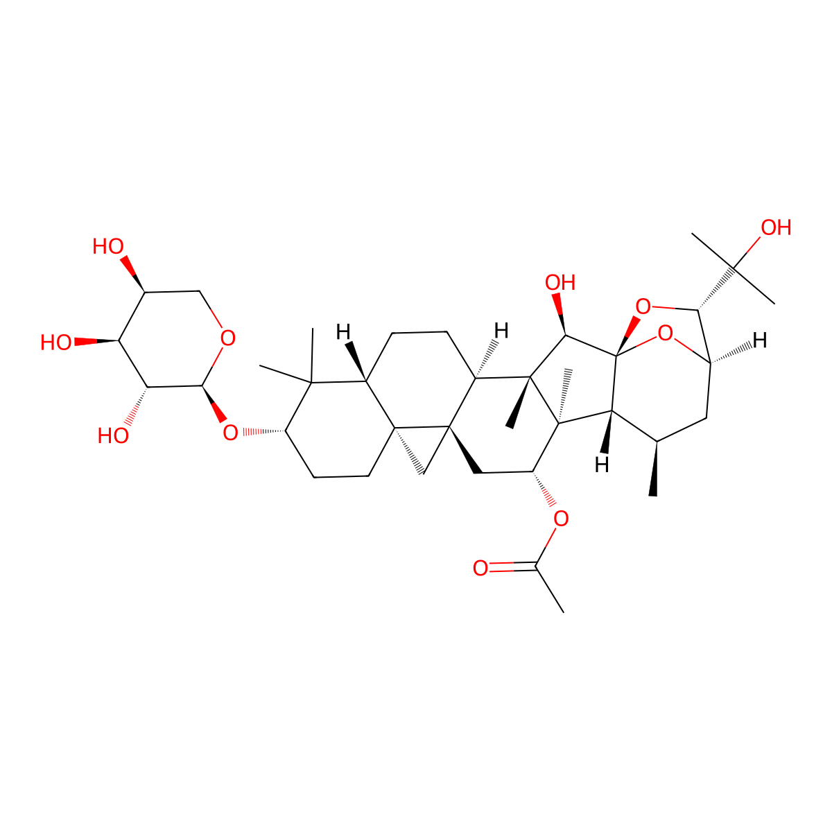 Cimiracemoside D molecular structure, CAS 290821-39-5