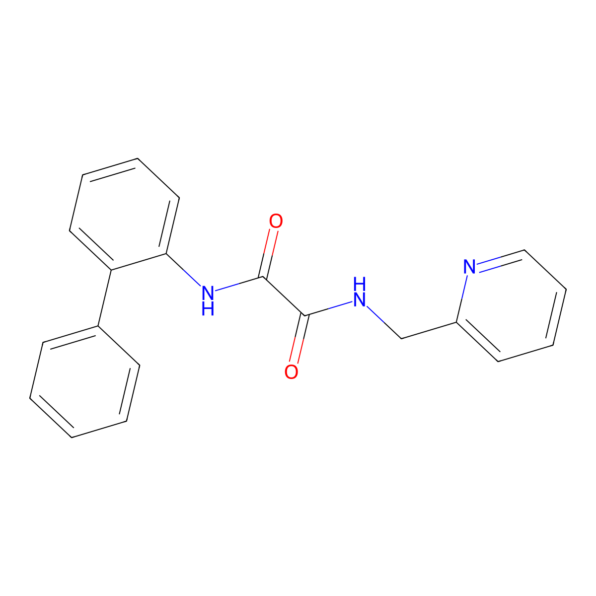 N1-([1,1'-Biphenyl]-2-yl)-N2-(pyridin-2-ylmethyl)oxalamide molecular structure, CAS 2909486-87-7