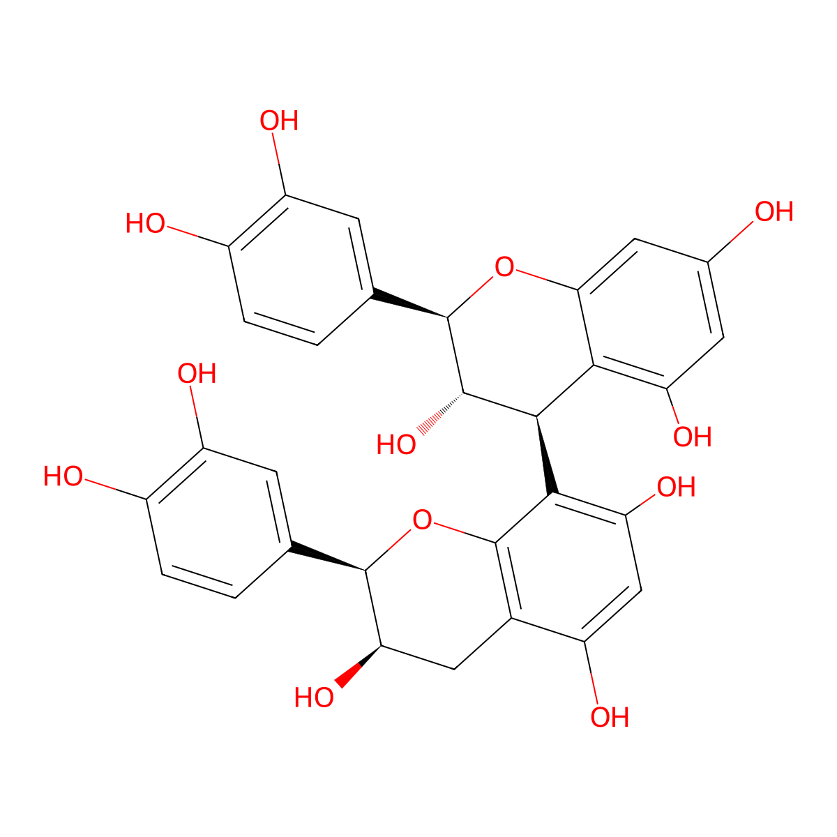Procyanidin B4 molecular structure, CAS 29106-51-2