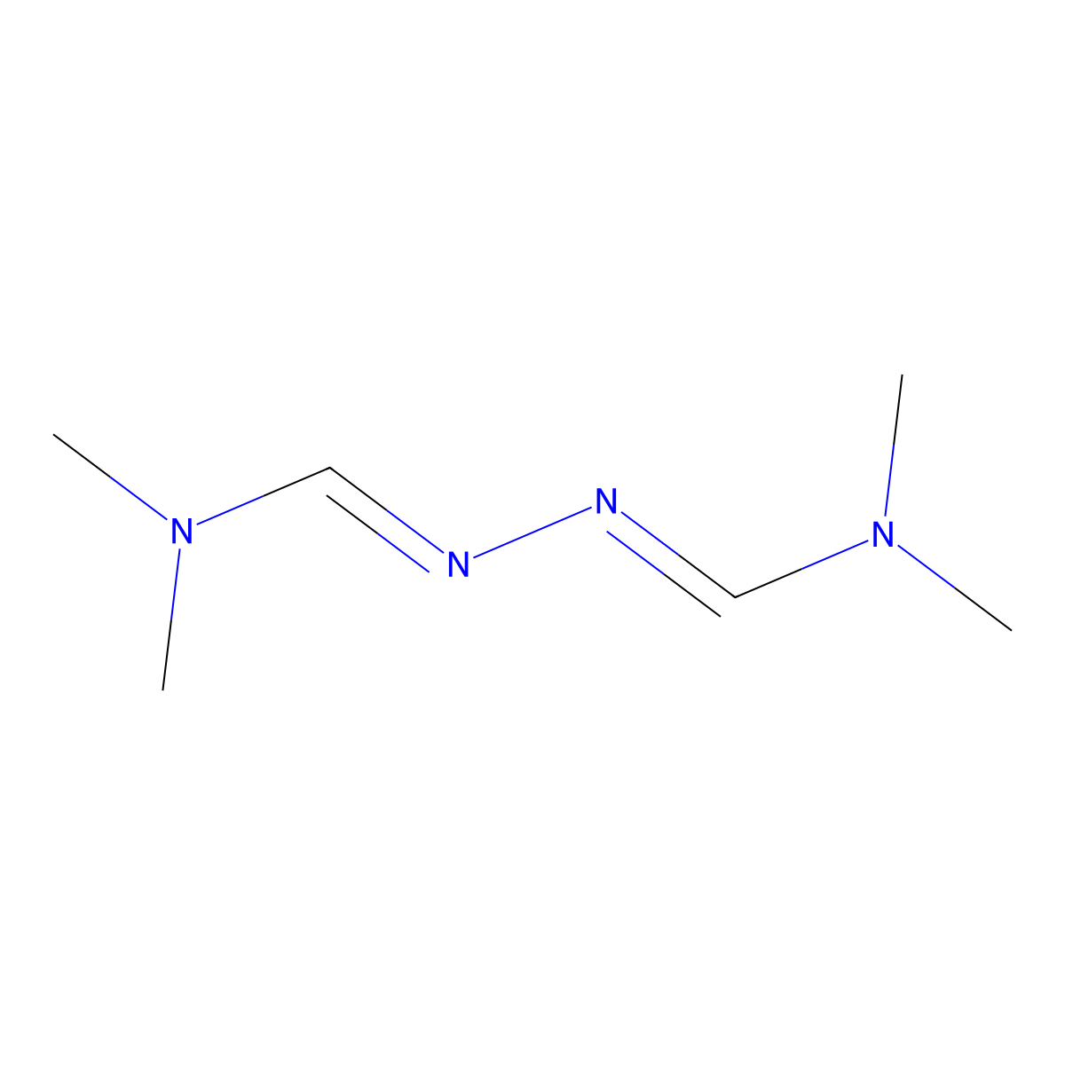N'-((Dimethylamino)methylene)-N,N-dimethylformohydrazonamide molecular structure, CAS 291307-12-5