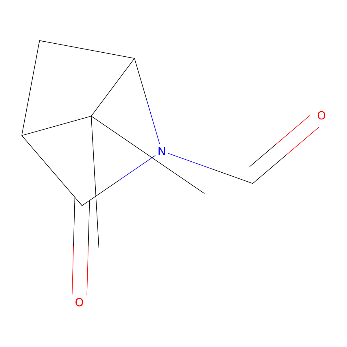 (1R,4S)-5,5-dimethyl-3-oxo-2-azabicyclo[2.1.1]hexane-2-carbaldehyde molecular structure, CAS 2913158-66-2