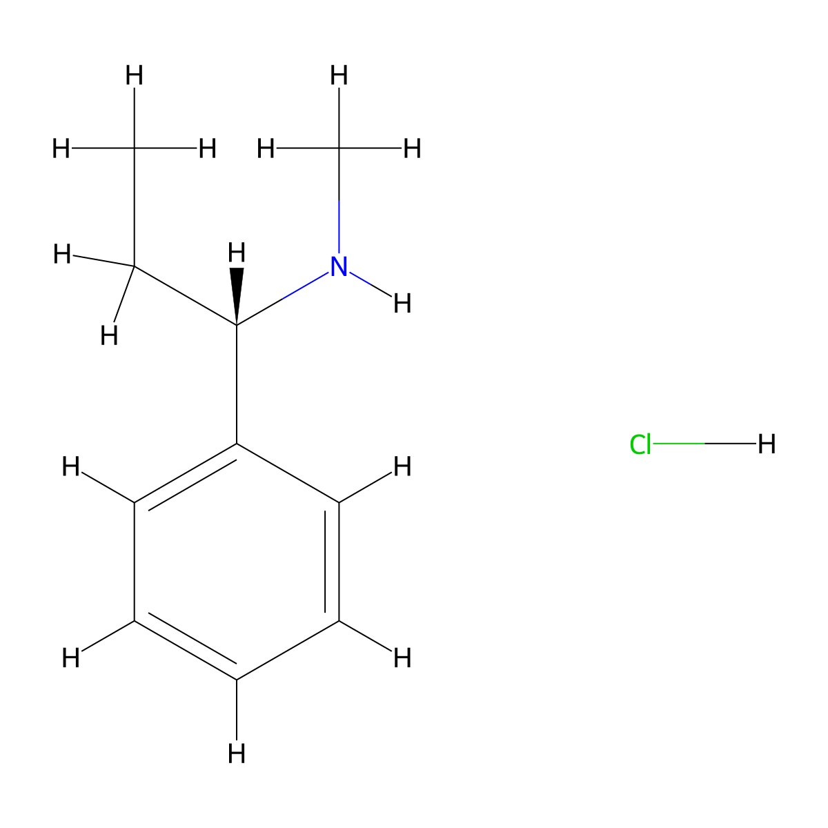 methyl((1S)-1-phenylpropyl)amine hydrochloride molecular structure, CAS 2913226-49-8