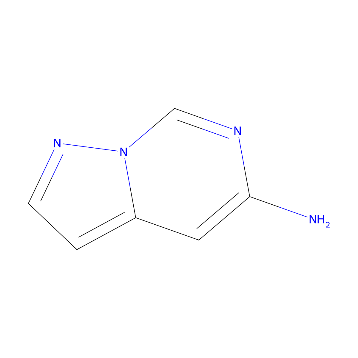 Pyrazolo[1,5-c]pyrimidin-5-amine molecular structure, CAS 2913267-16-8