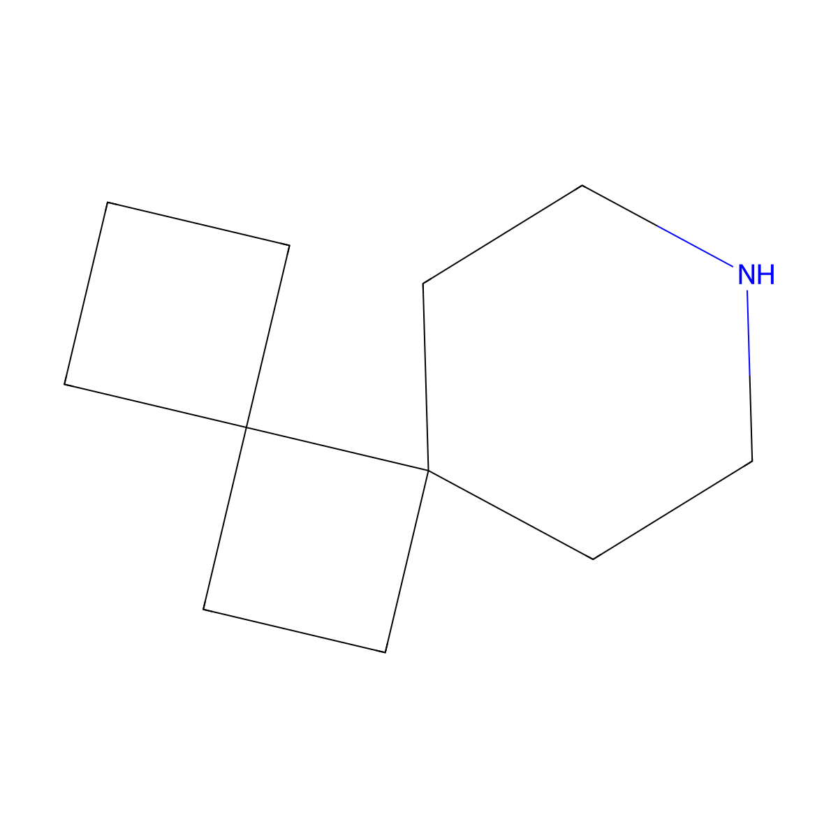 8-Azadispiro[3.0.5^{5}.2^{4}]dodecane molecular structure, CAS 2913268-27-4