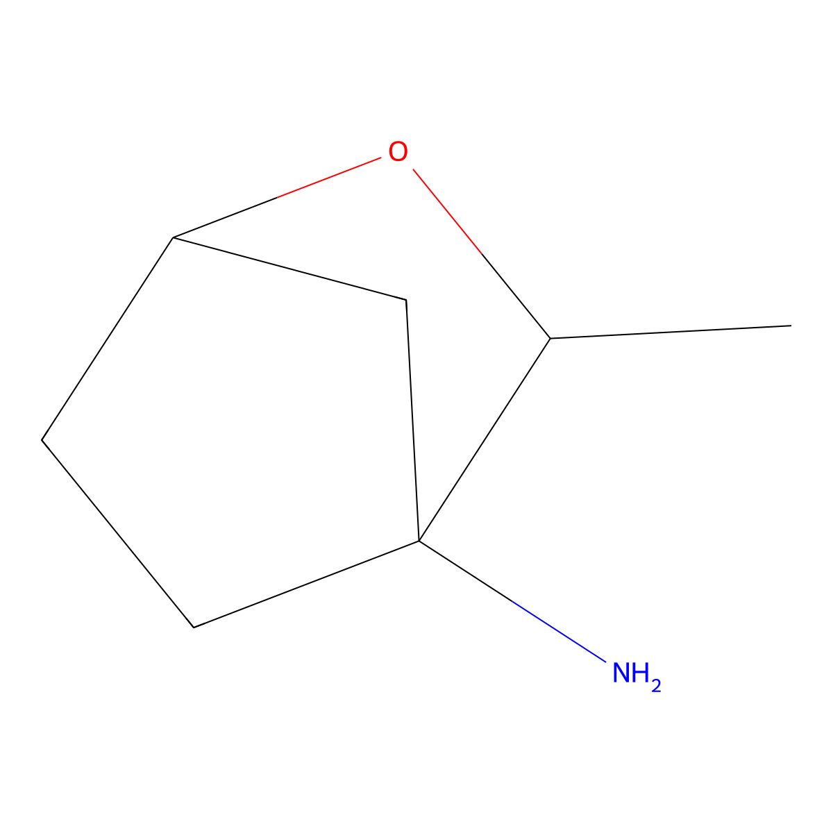3-Methyl-2-oxabicyclo[2.2.1]heptan-4-amine molecular structure, CAS 2913278-56-3