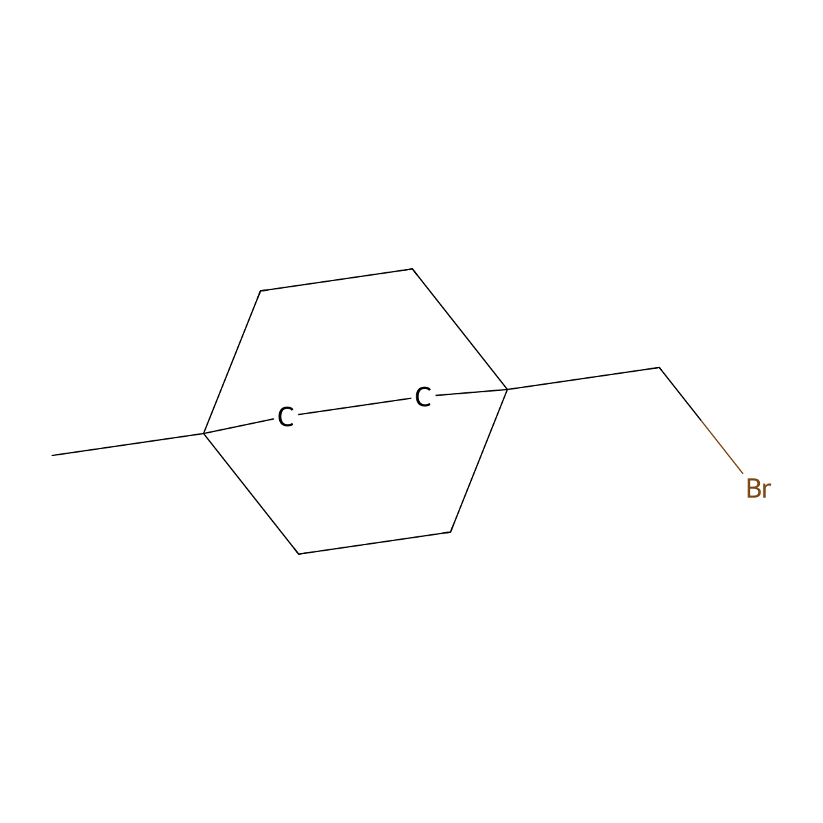 1-(Bromomethyl)-4-methylbicyclo[2.2.2]octane molecular structure, CAS 2913280-76-7