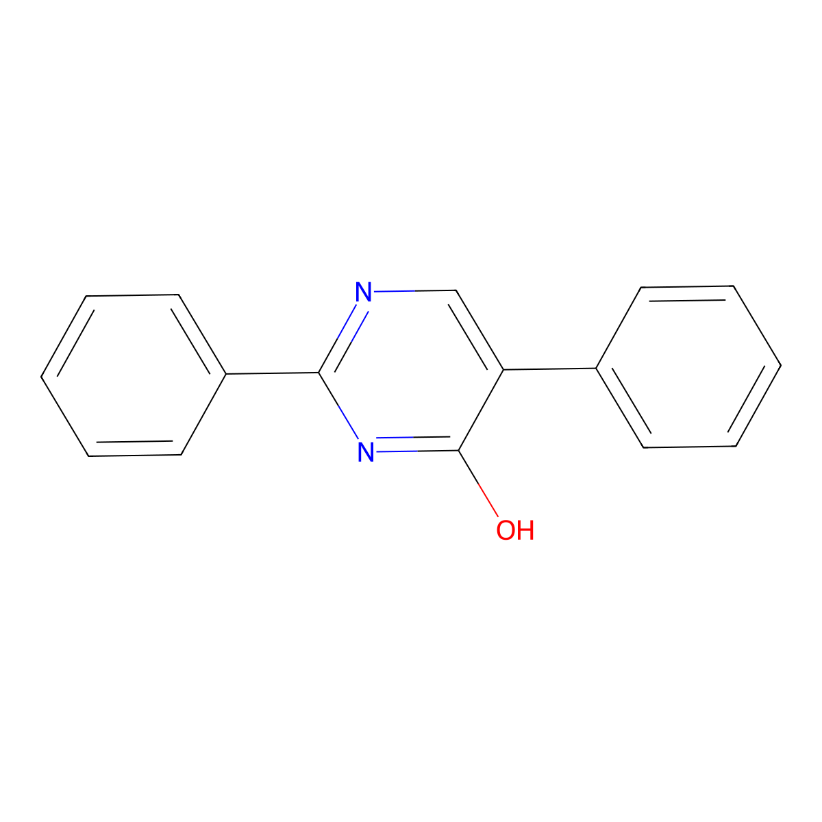 2,5-Diphenylpyrimidin-4(3H)-one molecular structure, CAS 29134-22-3