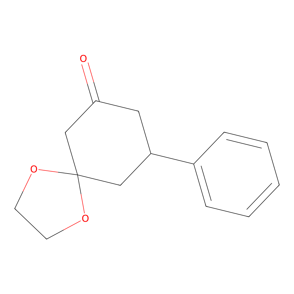 9-Phenyl-1,4-dioxaspiro[4.5]decan-7-one molecular structure, CAS 2913403-40-2