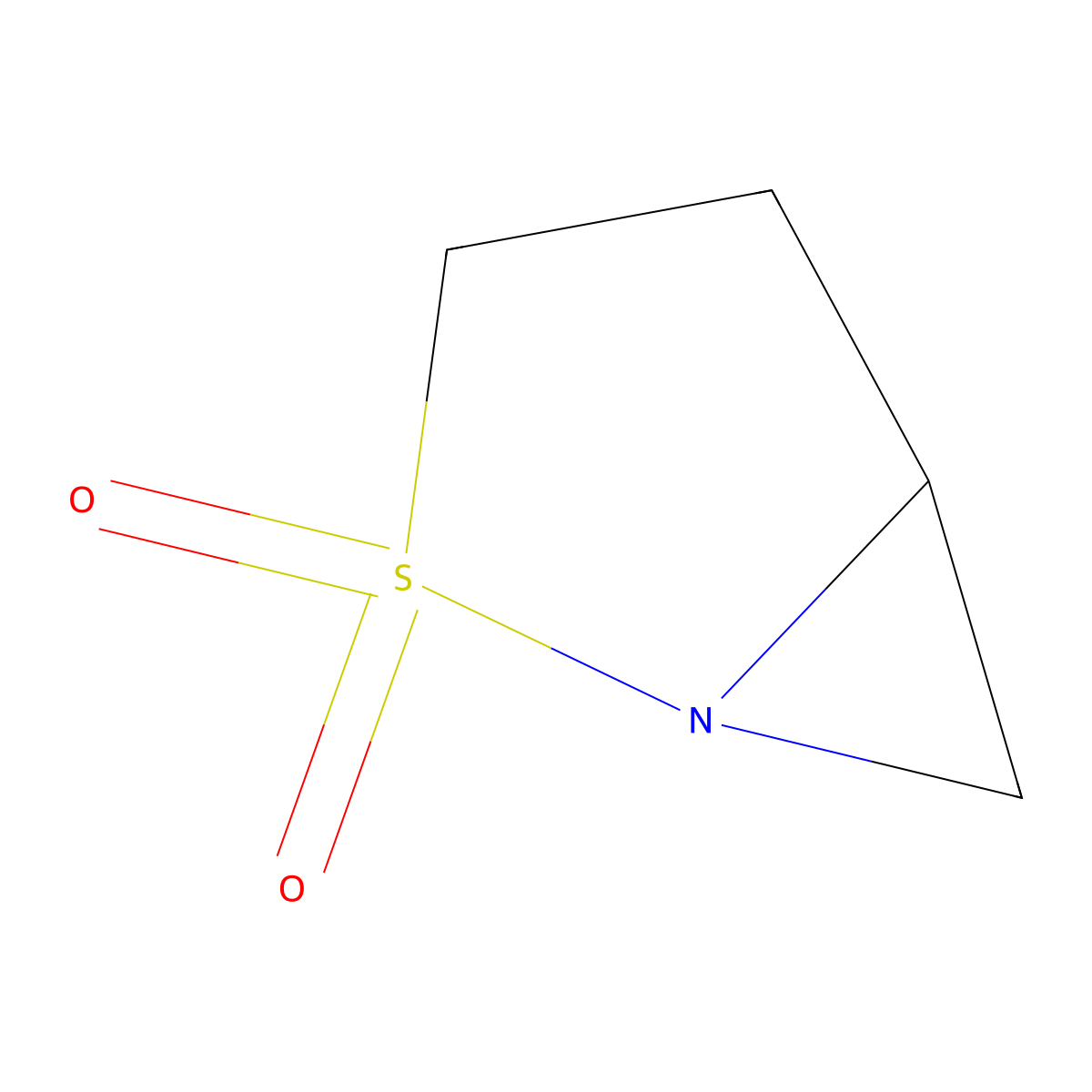 2-Thia-1-aza-bicyclo[3.1.0]hexane 2,2-dioxide molecular structure, CAS 291514-09-5