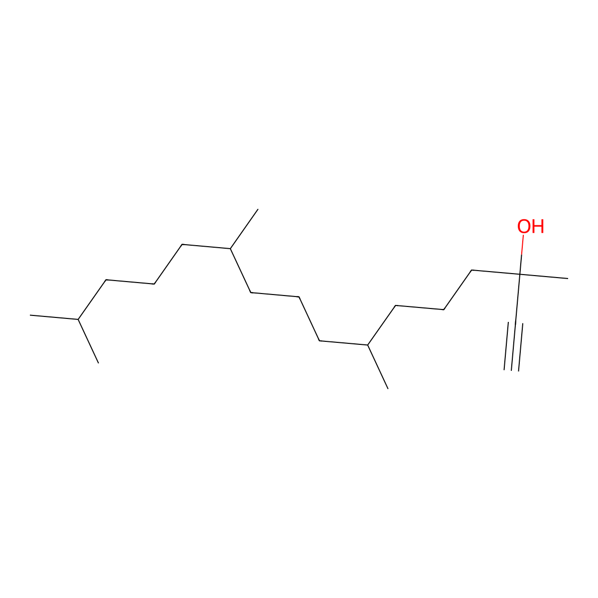Dehydroisophytol molecular structure, CAS 29171-23-1
