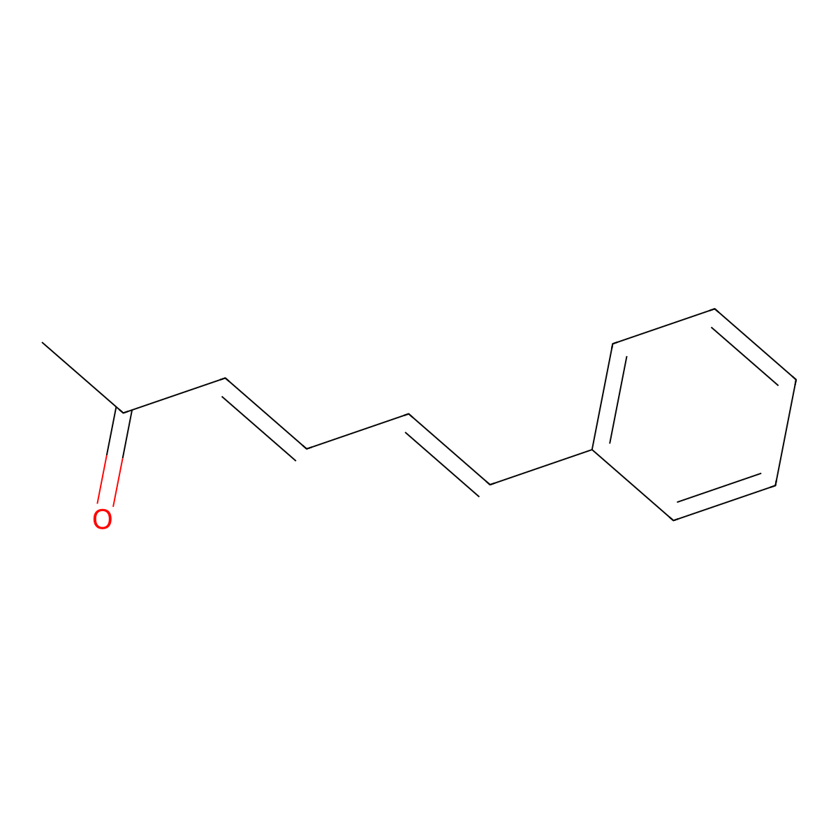 (3E,5E)-6-phenylhexa-3,5-dien-2-one molecular structure, CAS 29179-13-3