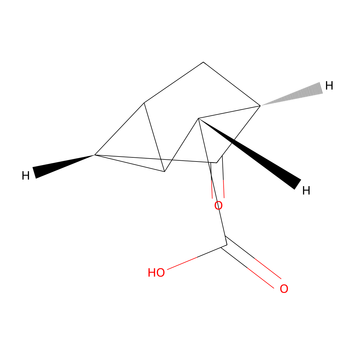 rac-(3R,4R,6S)-5-oxotricyclo[2.2.1.0,2,6]heptane-3-carboxylic acid molecular structure, CAS 2918778-15-9