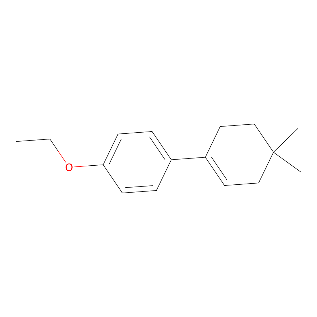 4'-Ethoxy-4,4-dimethyl-2,3,4,5-tetrahydro-1,1'-biphenyl molecular structure, CAS 2918857-84-6