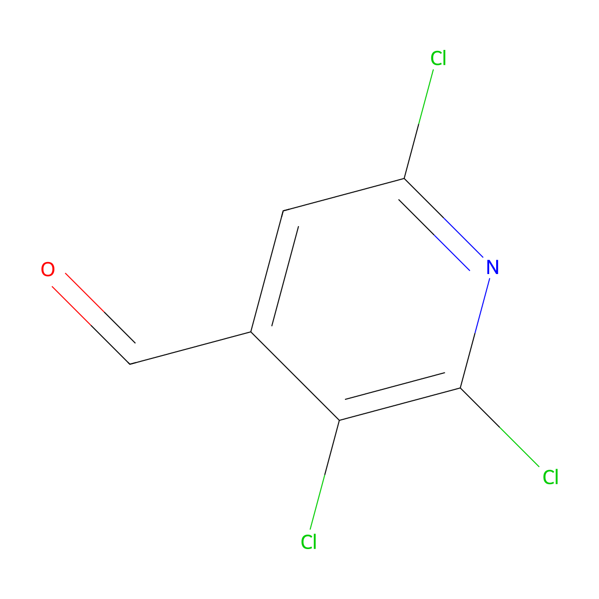 2,3,6-Trichloroisonicotinaldehyde molecular structure, CAS 2918859-00-2