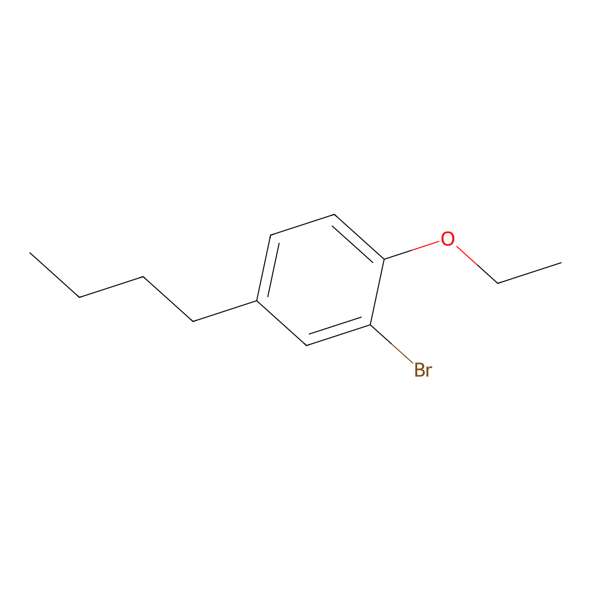 2-Bromo-4-butyl-1-ethoxybenzene molecular structure, CAS 2918877-01-5