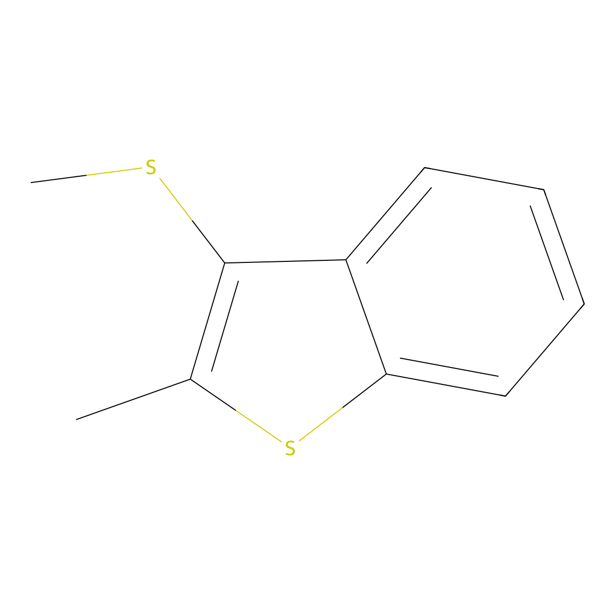 2-Methyl-3-(methylthio)benzo[b]thiophene molecular structure, CAS 2918881-47-5