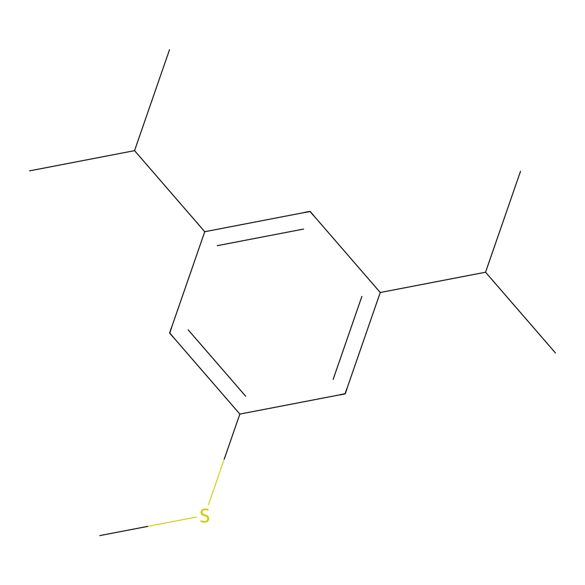 (3,5-Diisopropylphenyl)(methyl)sulfane molecular structure, CAS 2918904-75-1