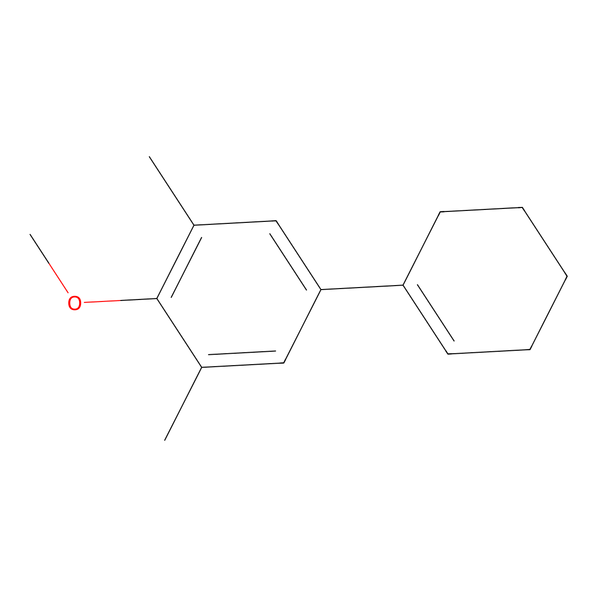 4'-Methoxy-3',5'-dimethyl-2,3,4,5-tetrahydro-1,1'-biphenyl molecular structure, CAS 2918912-12-4