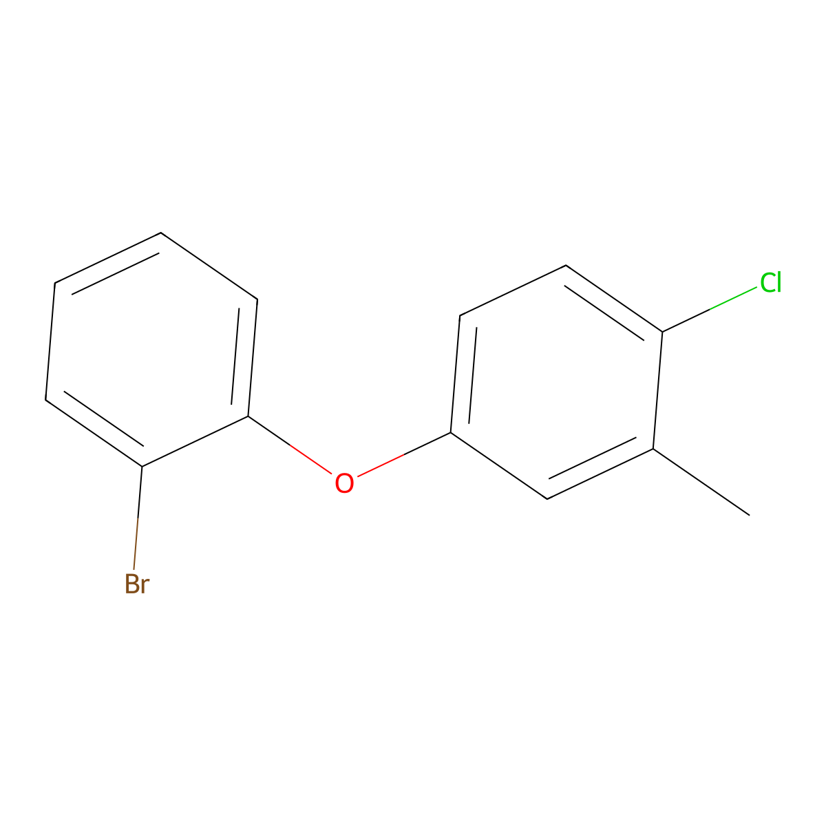 4-(2-Bromophenoxy)-1-chloro-2-methylbenzene molecular structure, CAS 2918912-98-6