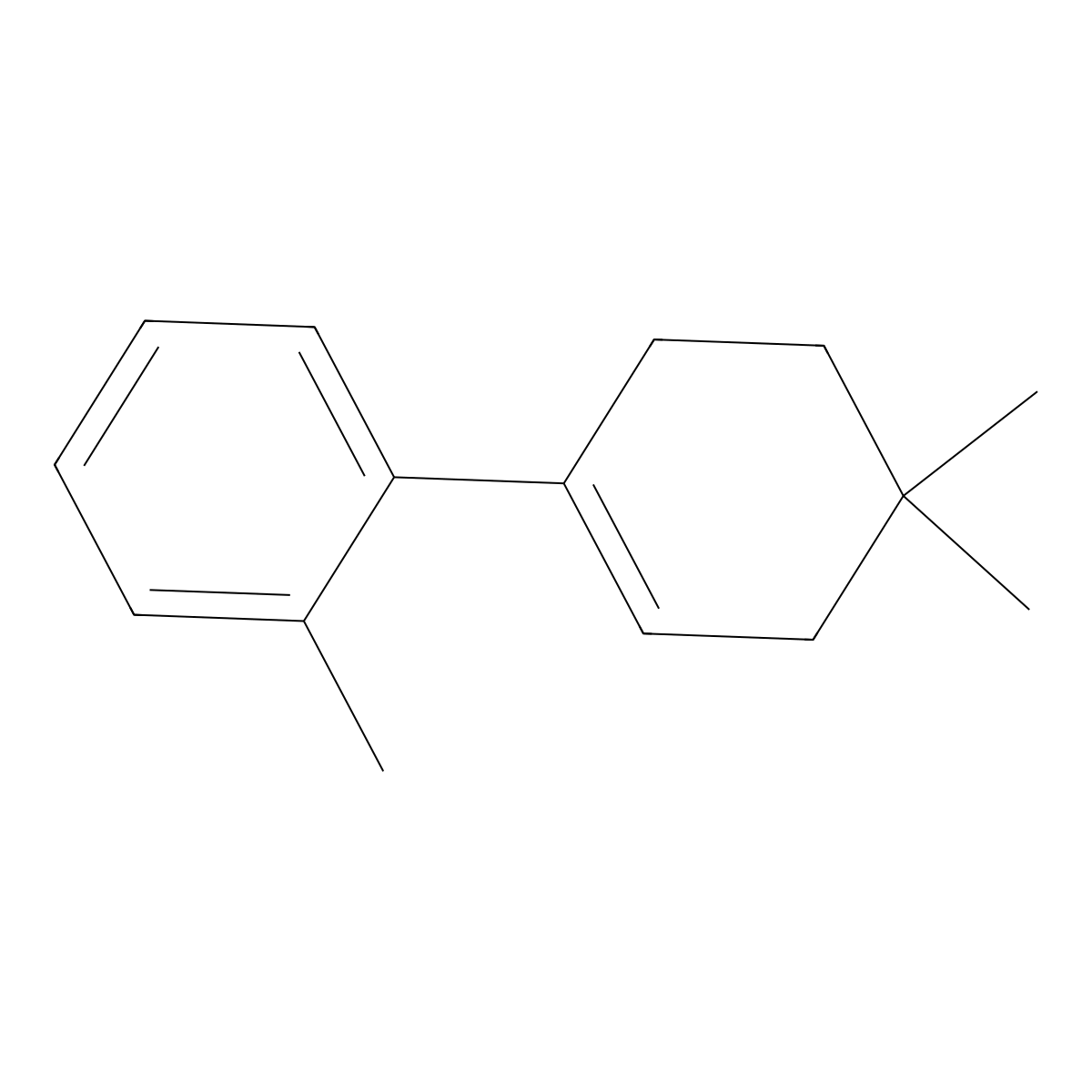 2',4,4-Trimethyl-2,3,4,5-tetrahydro-1,1'-biphenyl molecular structure, CAS 2918913-31-0