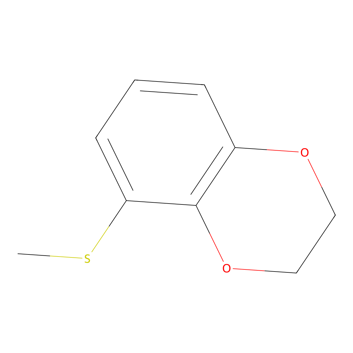 5-(Methylthio)-2,3-dihydrobenzo[b][1,4]dioxine molecular structure, CAS 2918938-18-6