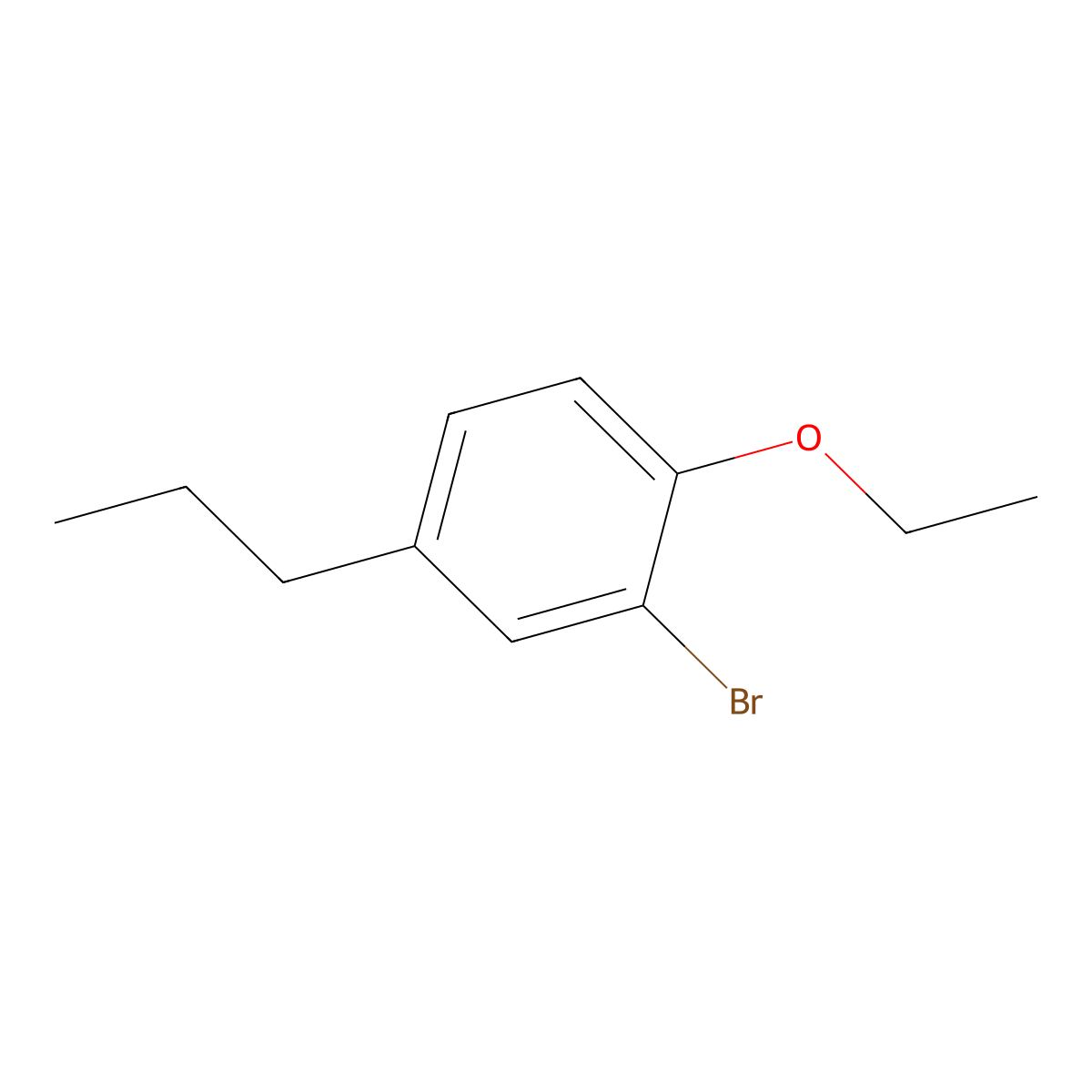 2-Bromo-1-ethoxy-4-propylbenZene molecular structure, CAS 2918959-97-2