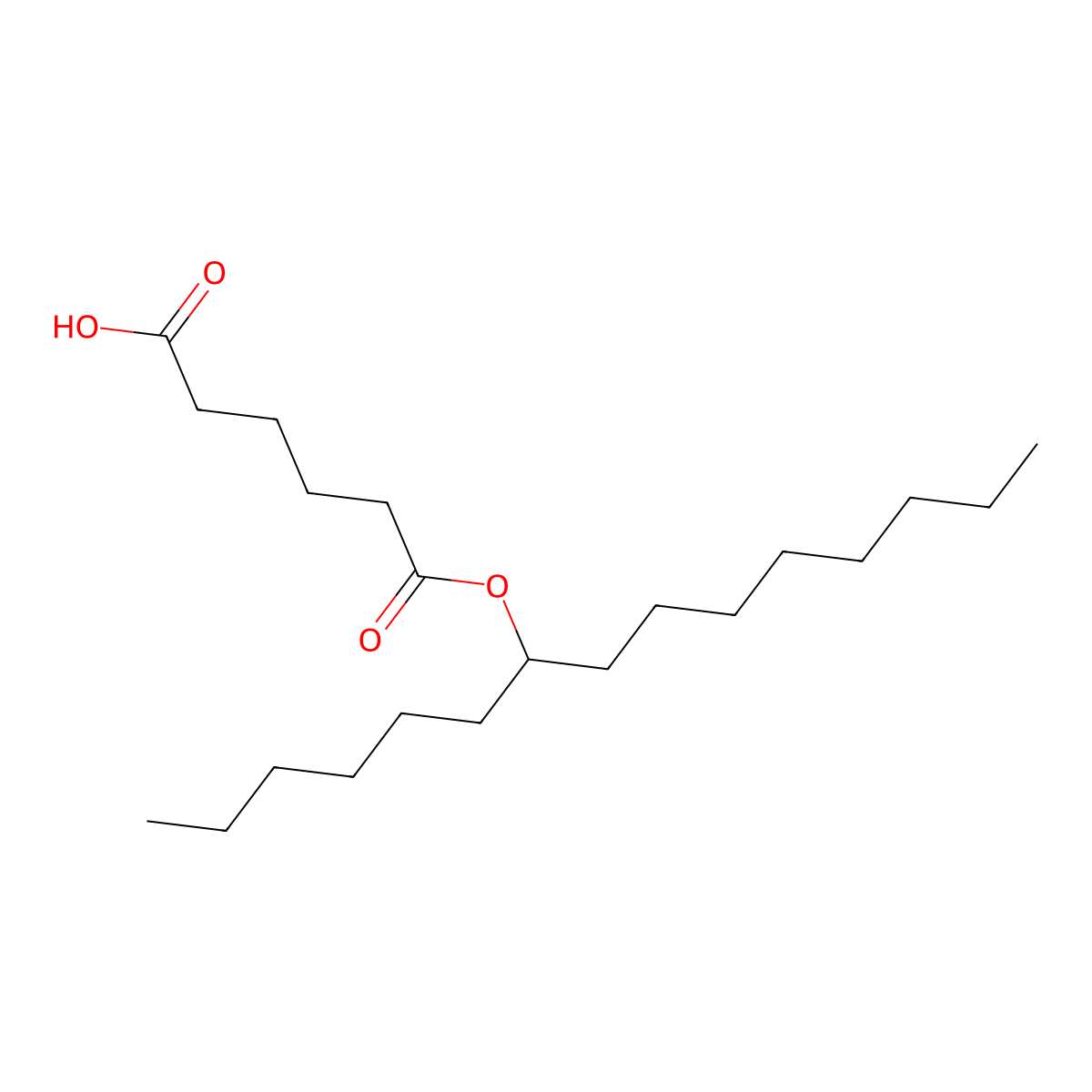 5-((Pentadecan-7-yloxy)carbonyl)pentanoic acid molecular structure, CAS 2920082-24-0