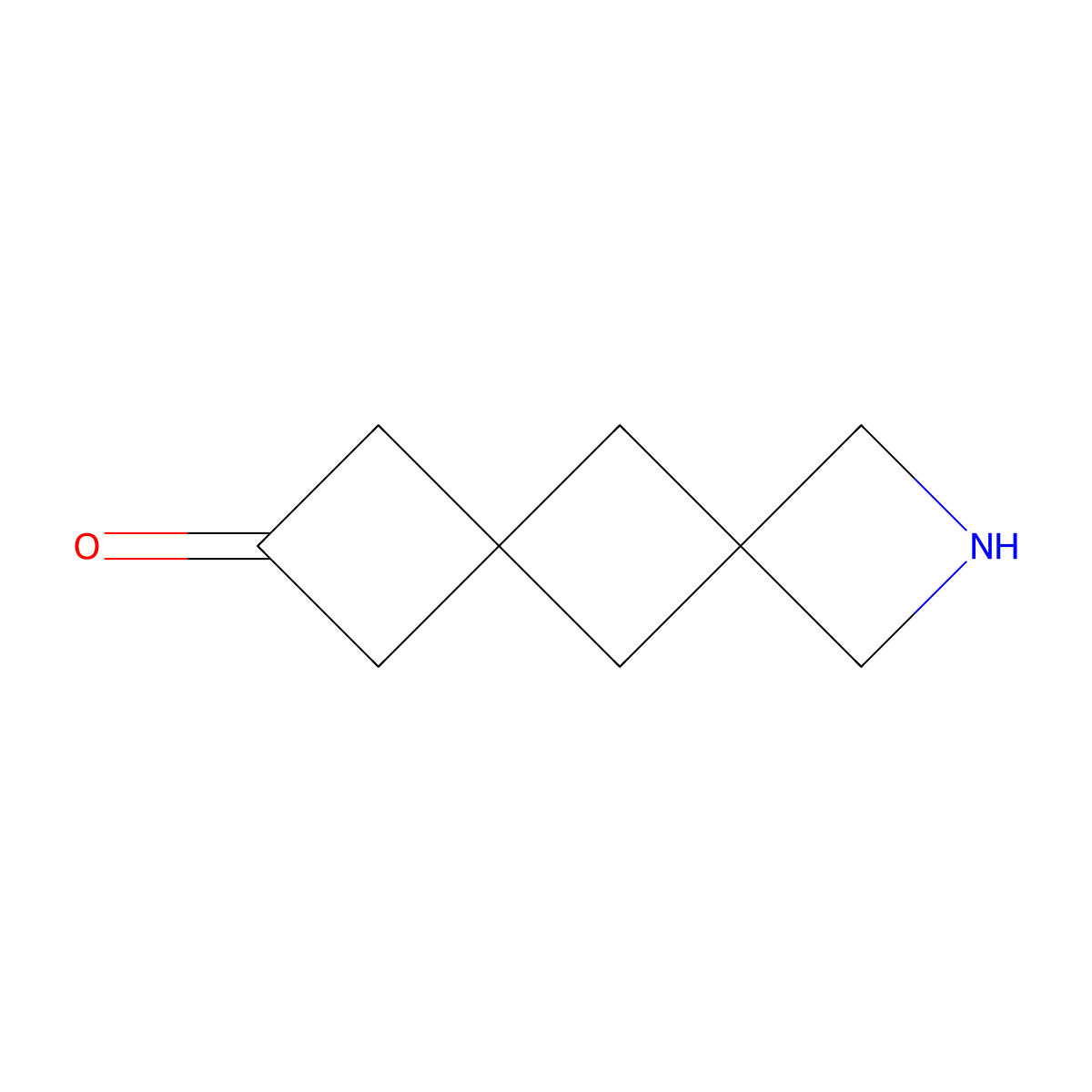 2-Azadispiro[3.1.3^{6}.1^{4}]decan-8-one molecular structure, CAS 2920135-62-0