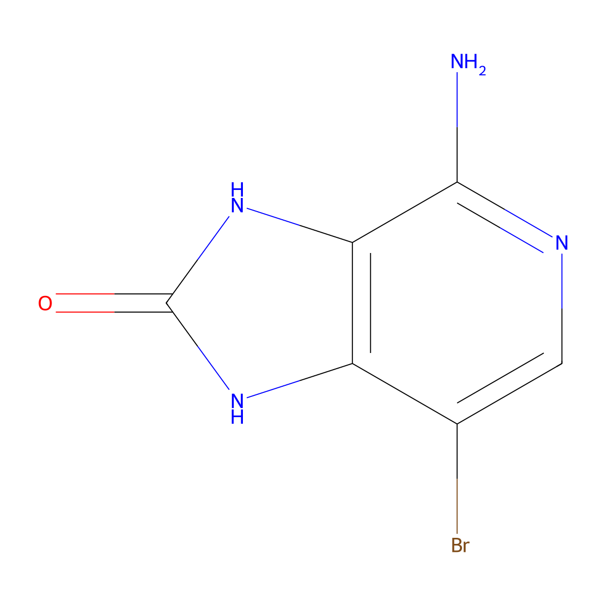 4-amino-7-bromo-1H,2H,3H-imidazo[4,5-c]pyridin-2-one molecular structure, CAS 2920135-92-6