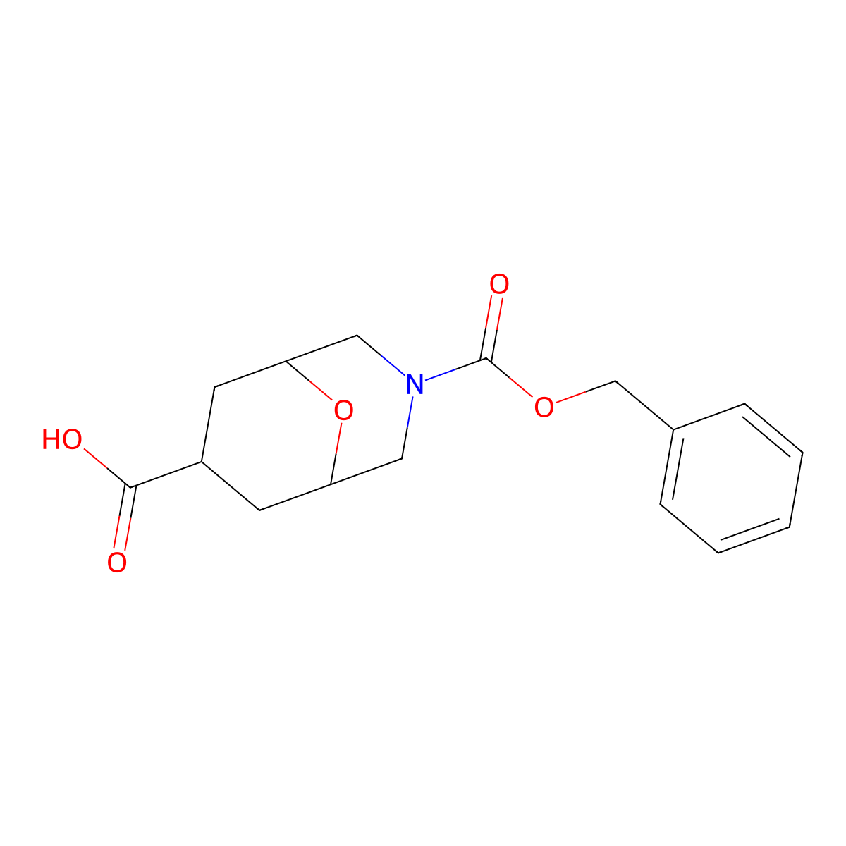 3-[(Benzyloxy)carbonyl]-9-oxa-3-azabicyclo[3.3.1]nonane-7-carboxylic acid molecular structure, CAS 2920137-83-1