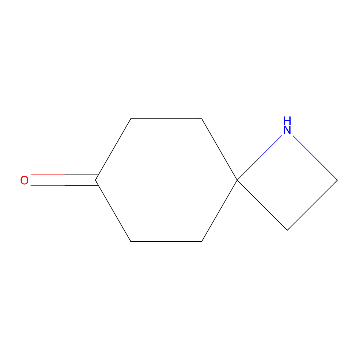 1-Azaspiro[3.5]nonan-7-one molecular structure, CAS 2920147-70-0