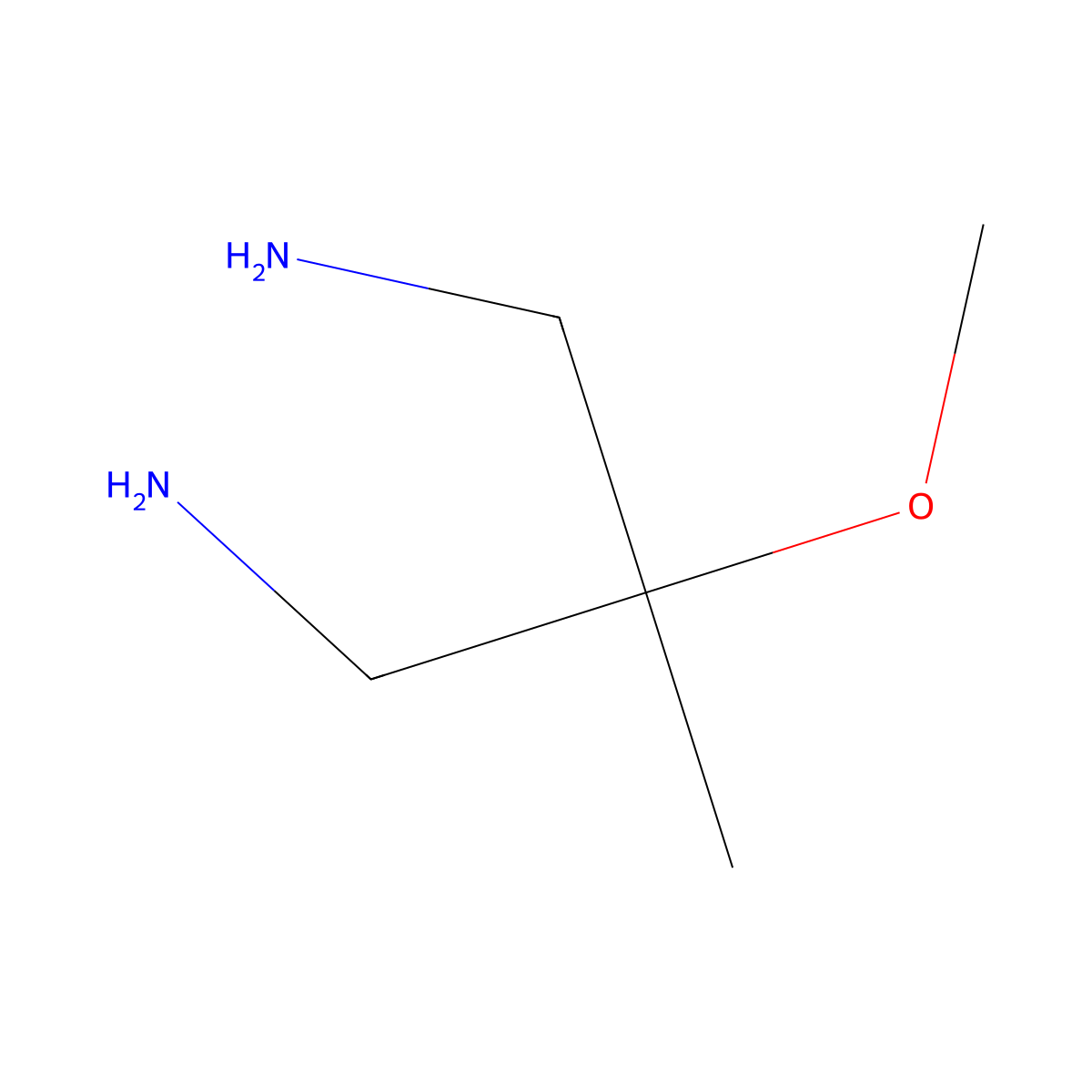 2-Methoxy-2-methylpropane-1,3-diamine molecular structure, CAS 2920148-02-1