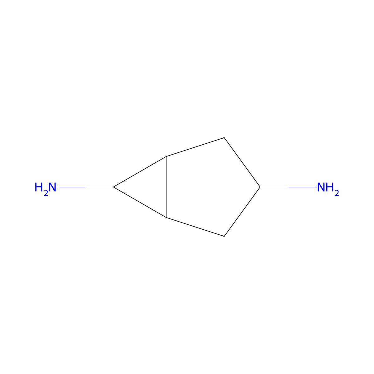 Bicyclo[3.1.0]hexane-3,6-diamine molecular structure, CAS 2920153-43-9