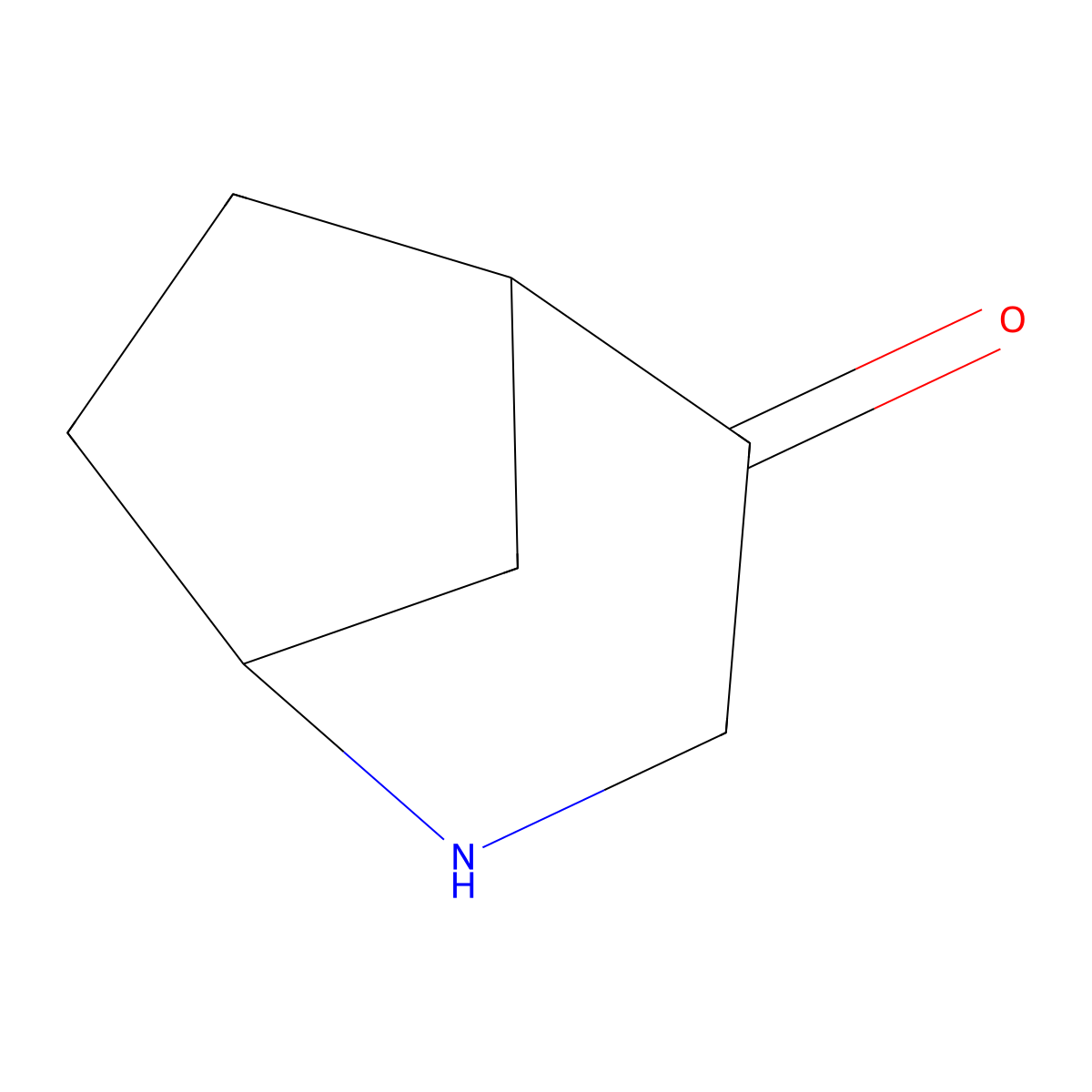 2-Azabicyclo[3.2.1]octan-4-one molecular structure, CAS 2920159-63-1