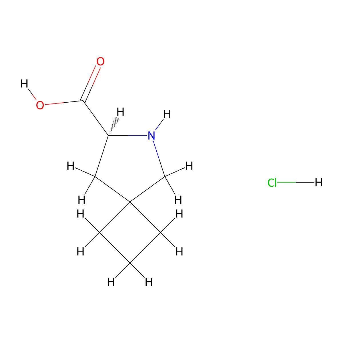(S)-6-Azaspiro[3.4]octane-7-carboxylic acid hydrochloride molecular structure, CAS 2920239-44-5
