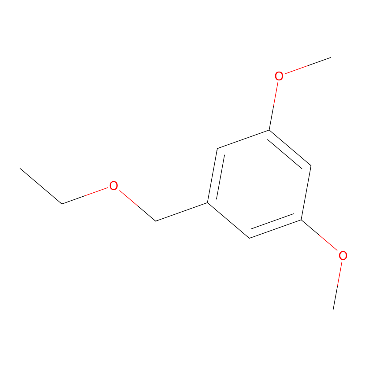 1-Ethoxymethyl-3,5-dimethoxy-benzene molecular structure, CAS 292038-64-3