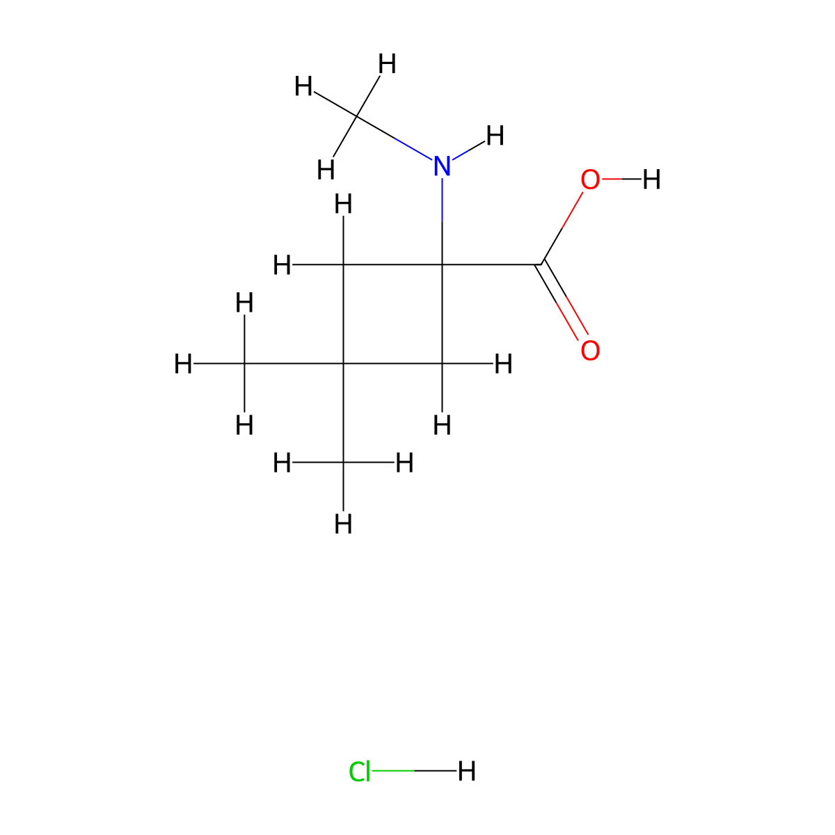 3,3-Dimethyl-1-(methylamino)cyclobutane-1-carboxylic acid hydrochloride molecular structure, CAS 2920390-68-5