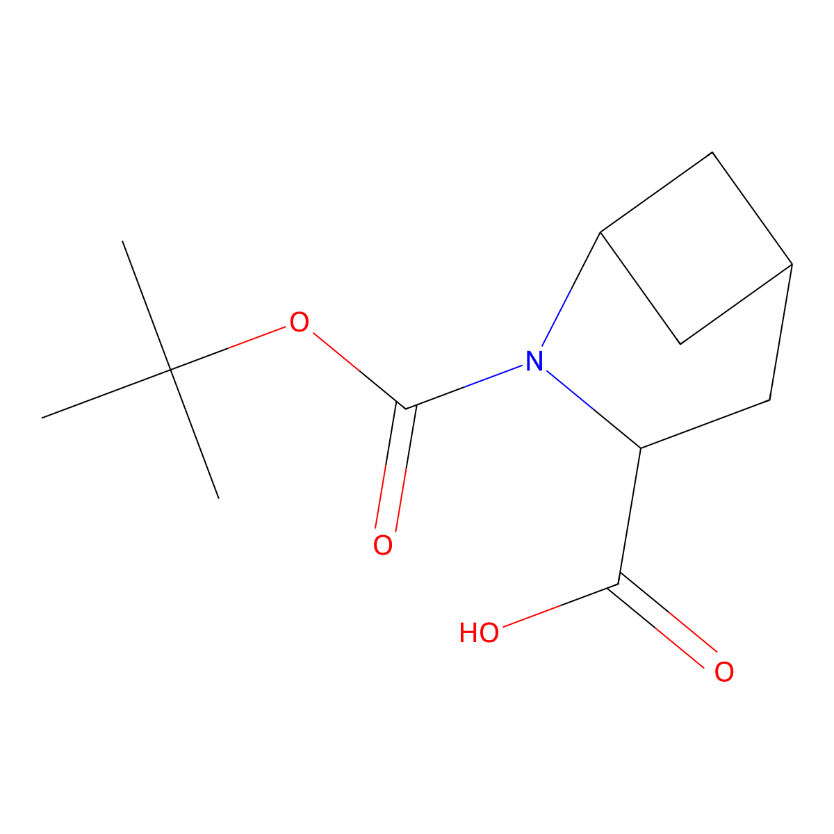 2-(Tert-butoxycarbonyl)-2-azabicyclo[3.1.1]heptane-3-carboxylic acid molecular structure, CAS 2920396-19-4