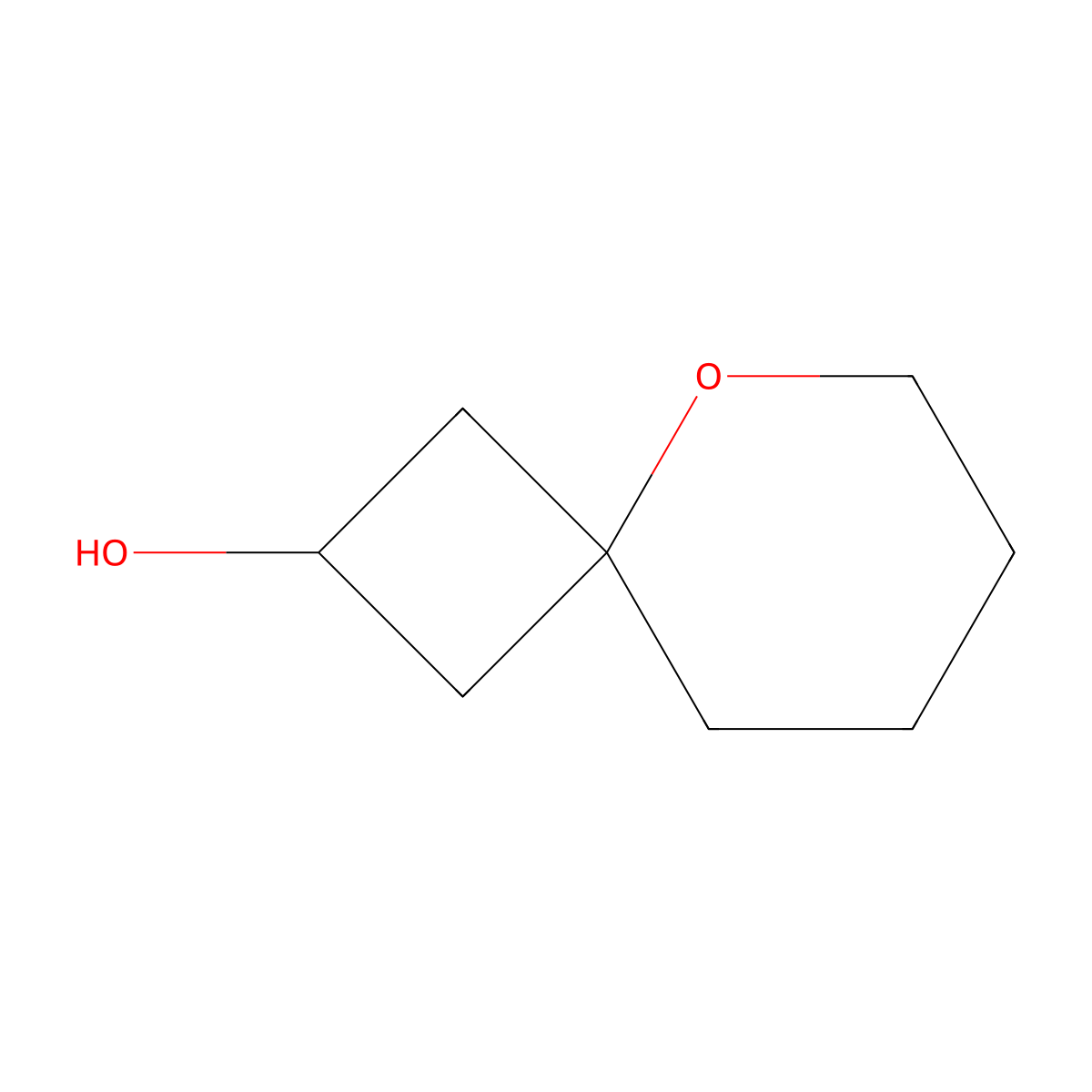 5-Oxaspiro[3.5]nonan-2-ol molecular structure, CAS 2920400-09-3