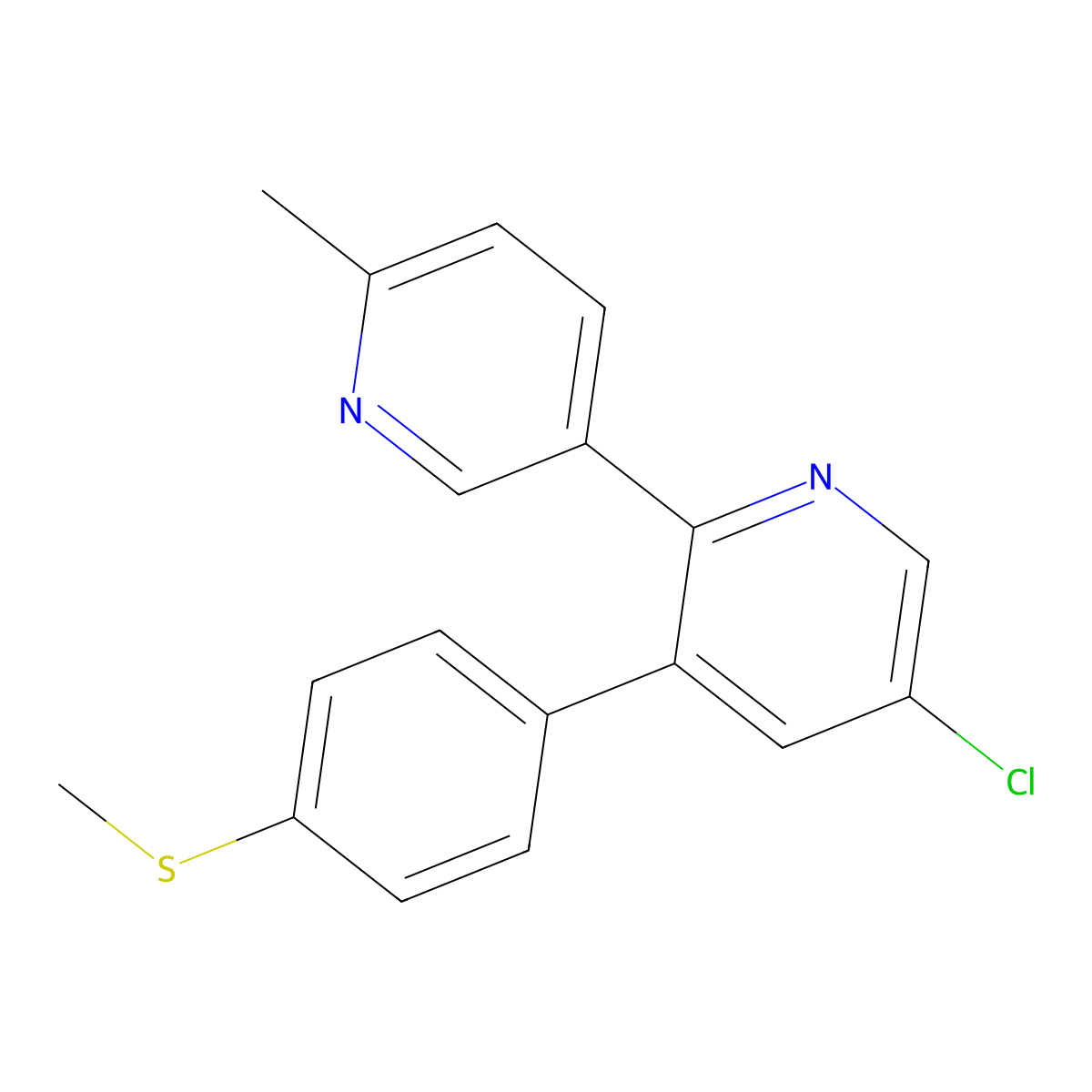 Etoricoxib impurity Q molecular structure, CAS 292067-97-1