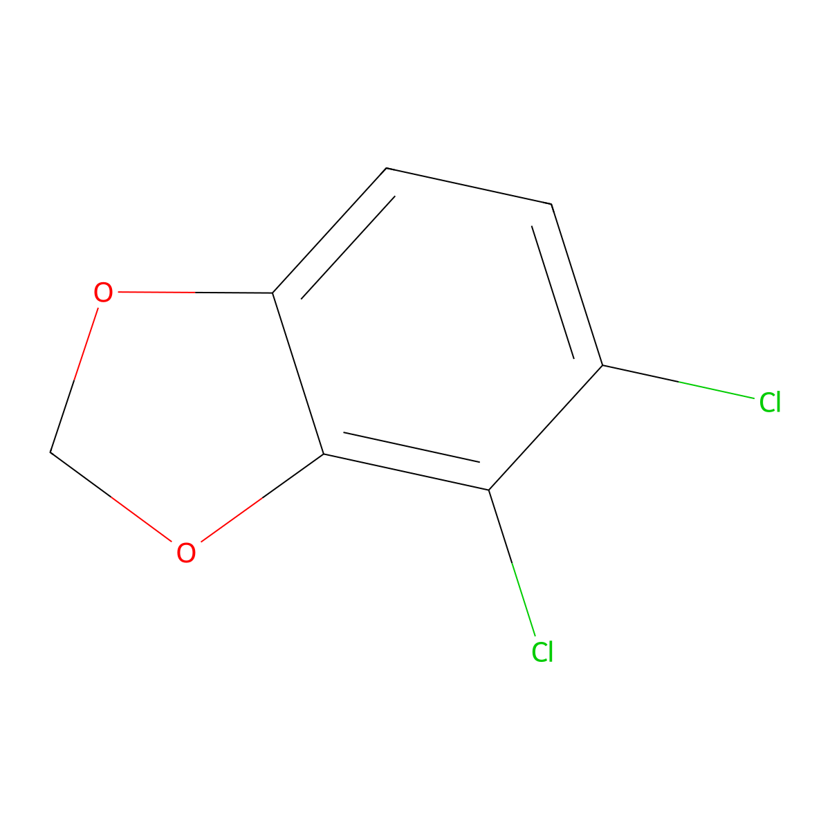 4,5-Dichlorobenzo[d][1,3]dioxole molecular structure, CAS 2921729-28-2